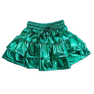 Metallic skort
