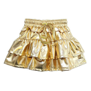 Metallic skort