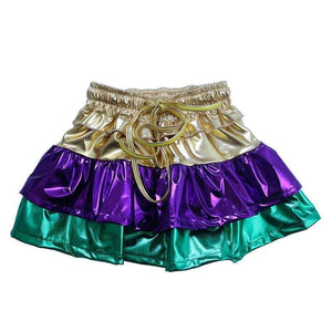 Metallic skort