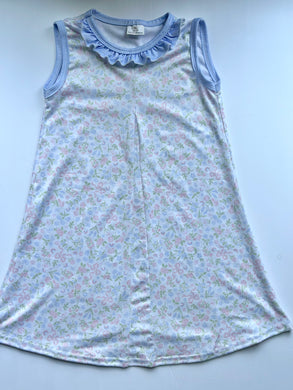 A-line floral dress
