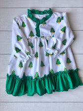 Christmas tree knit nightgown