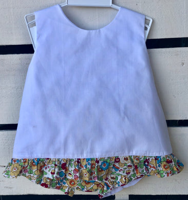 Multicolor floral diaper cover set