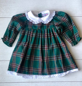 Green plaid dress The Little Tribe Green plaid dress The Little Tribe