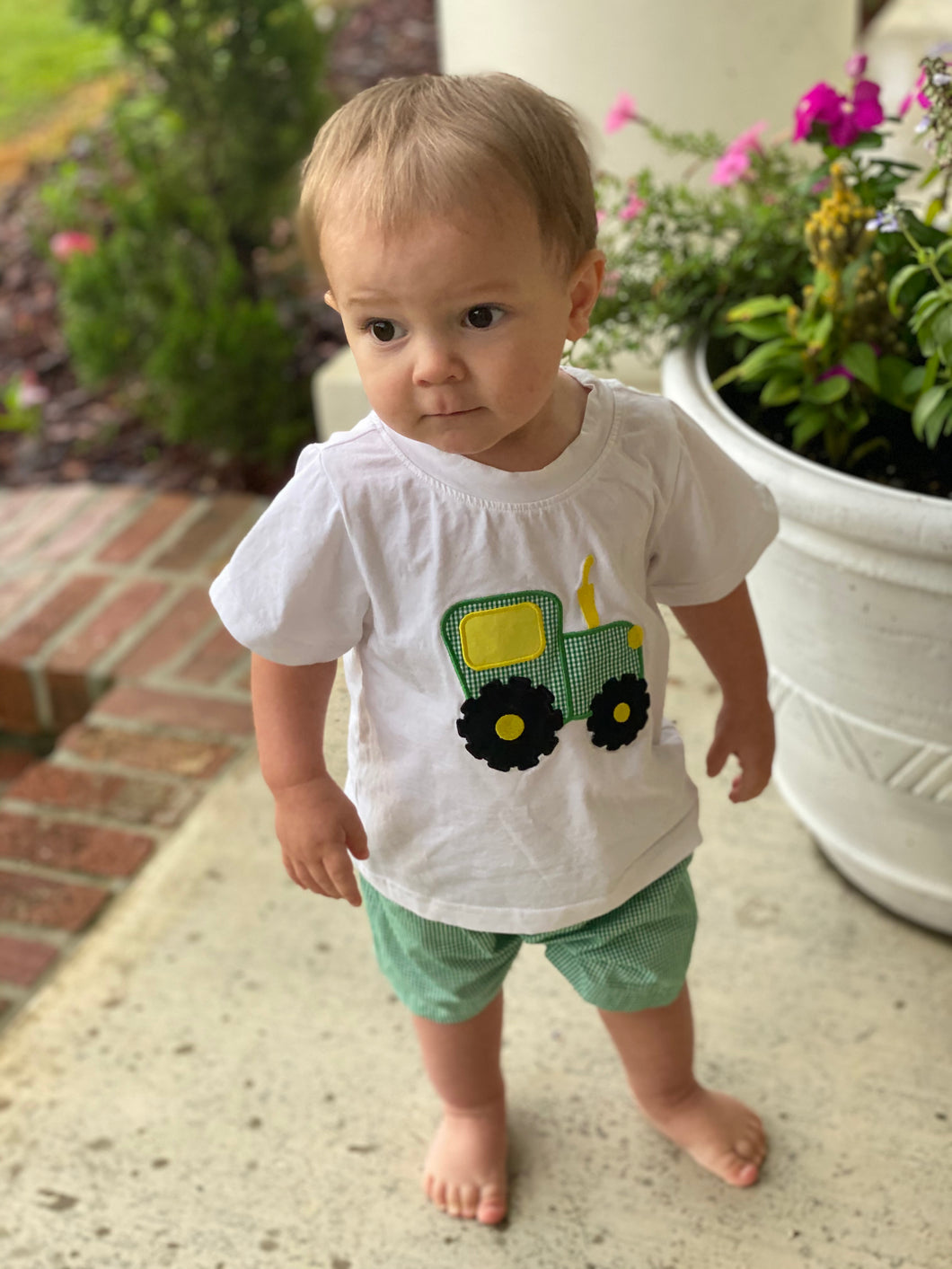 Tractor shirt set